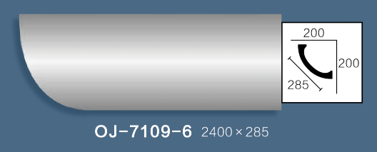 Plain Angle Line BG-7109-6