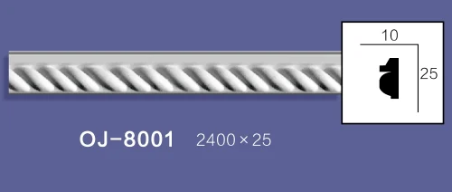 Резной плоский шнур  BG-8001