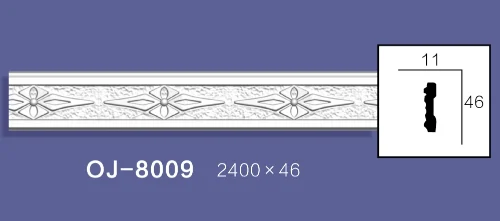 Резной плоский шнур  BG-8009
