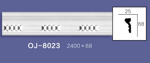 Carved Flat Line  BG-8023