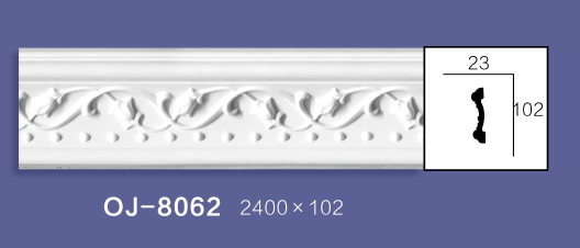 Carved Flat Line BG-8062