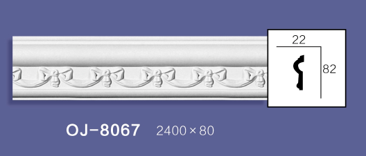 Carved Flat Line BG-8067