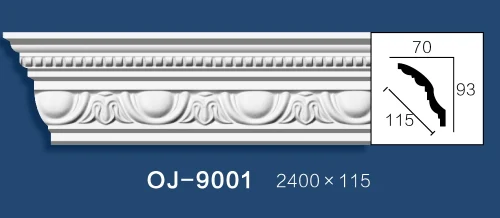 Фрезеровка карнизной лепнины BG-9001