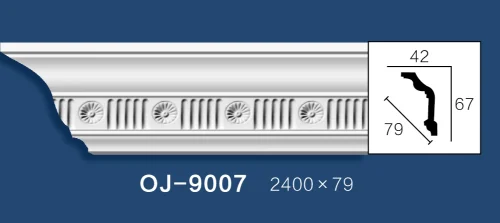 Фрезеровка карнизной лепнины BG-9007