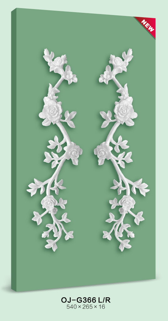 Decorative Flower BG-G366