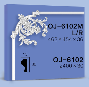Corner Flower BG-6102M