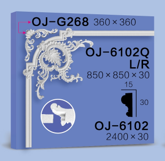 Corner Flower BG-6102Q