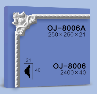 Corner Flower  BG-8006A